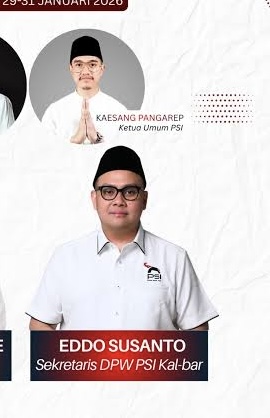 Sekretaris DPW PSI Kalimantan Barat (Kalbar) Eddo Susanto. Foto Istimewa