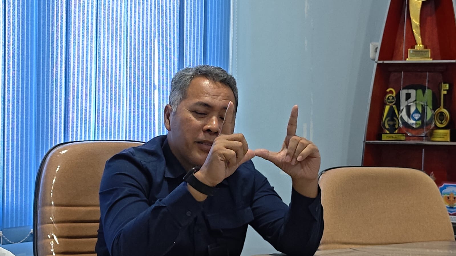Direktur Perumda Air Minum Tirta Raya, Harmawan. Foto: Istimewa
