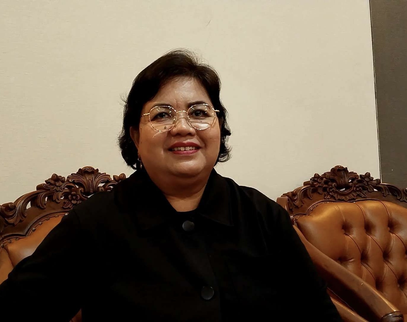 Kepala Dinas Kelautan dan Perikanan (DKP) Kalbar, Natalia Karyawati